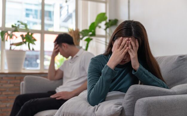 Quando o casal começa a se tratar mais como colegas do que como parceiros