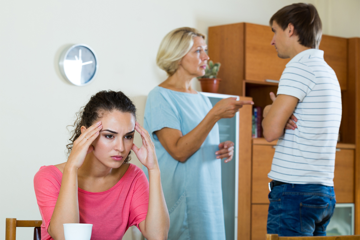 Casei com você ou com sua família?