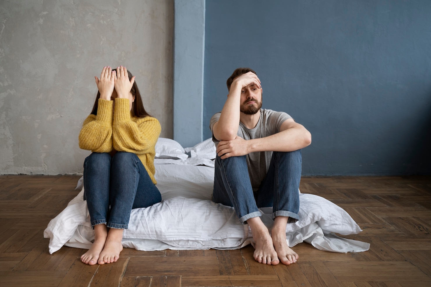 O casal que se acostumou a adivinhar o que o outro sente
